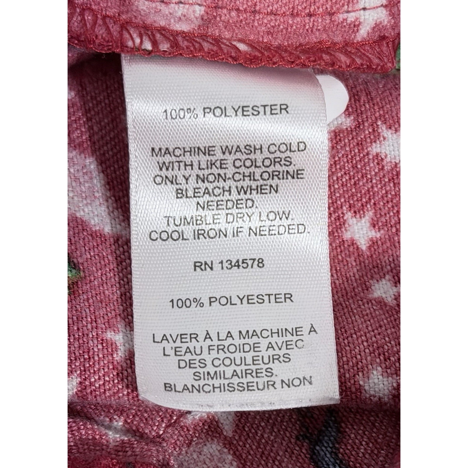Vineyard Vines Boys Pajama Pants M 12 14 Red Navy White Elastic Waist Christmas — image 7 of 8